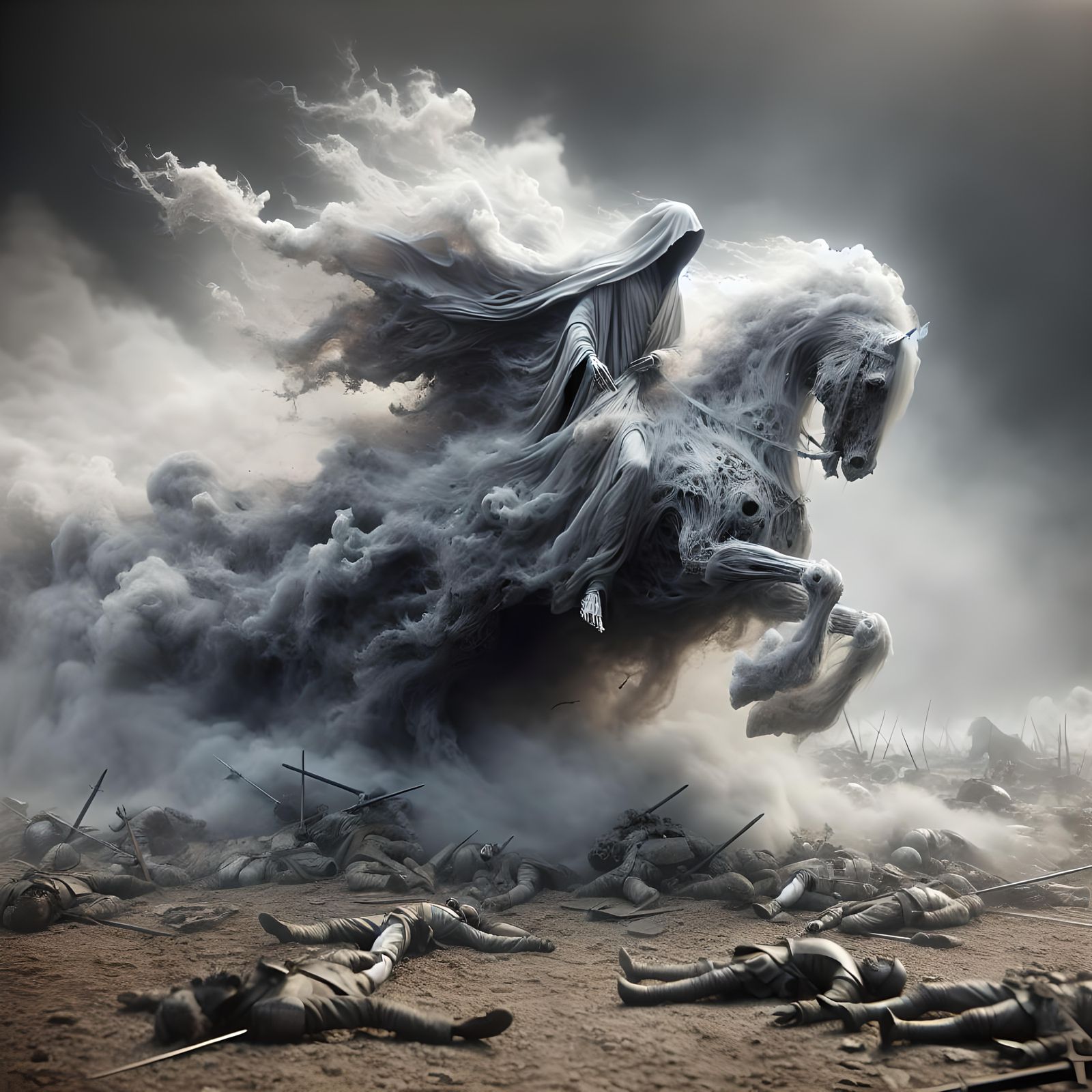 The Battle Rages! Death The Only Victor!