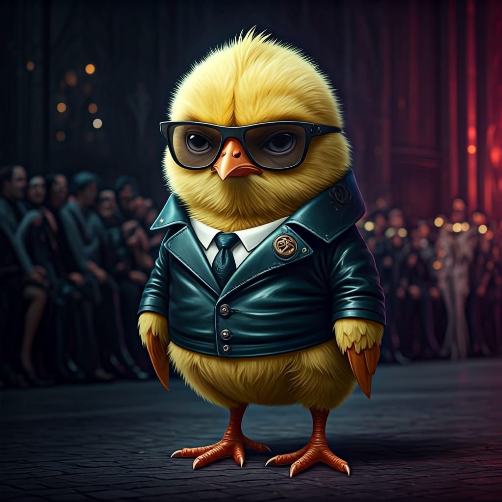 High Fashion Grumpy Chicks Parade