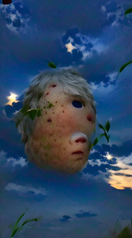 Two-Headed Calf Gazing at the Stars