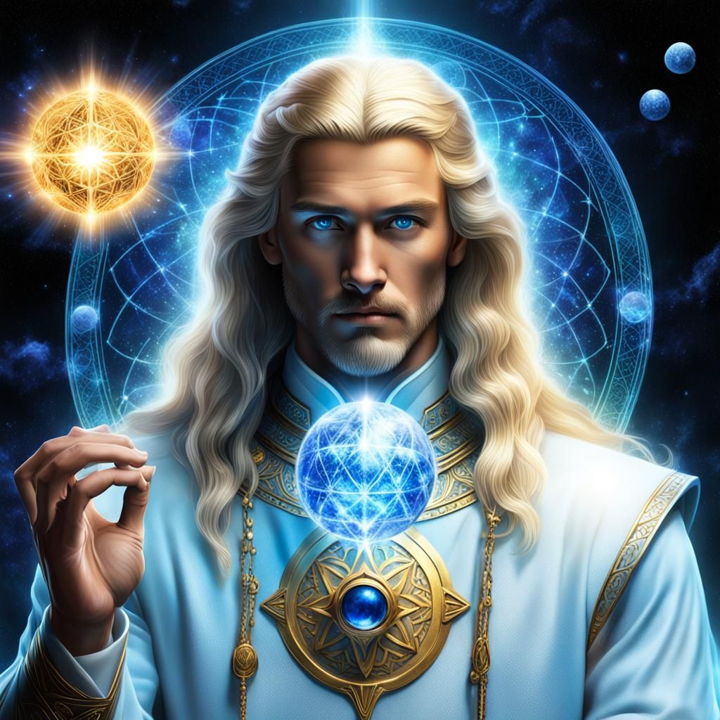 Nordic Prince in Atlantis with Auric Light Body