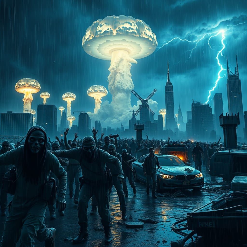 Doomsday Apocalypse Unfolds in a Desolate, Post-Apocalyptic ...