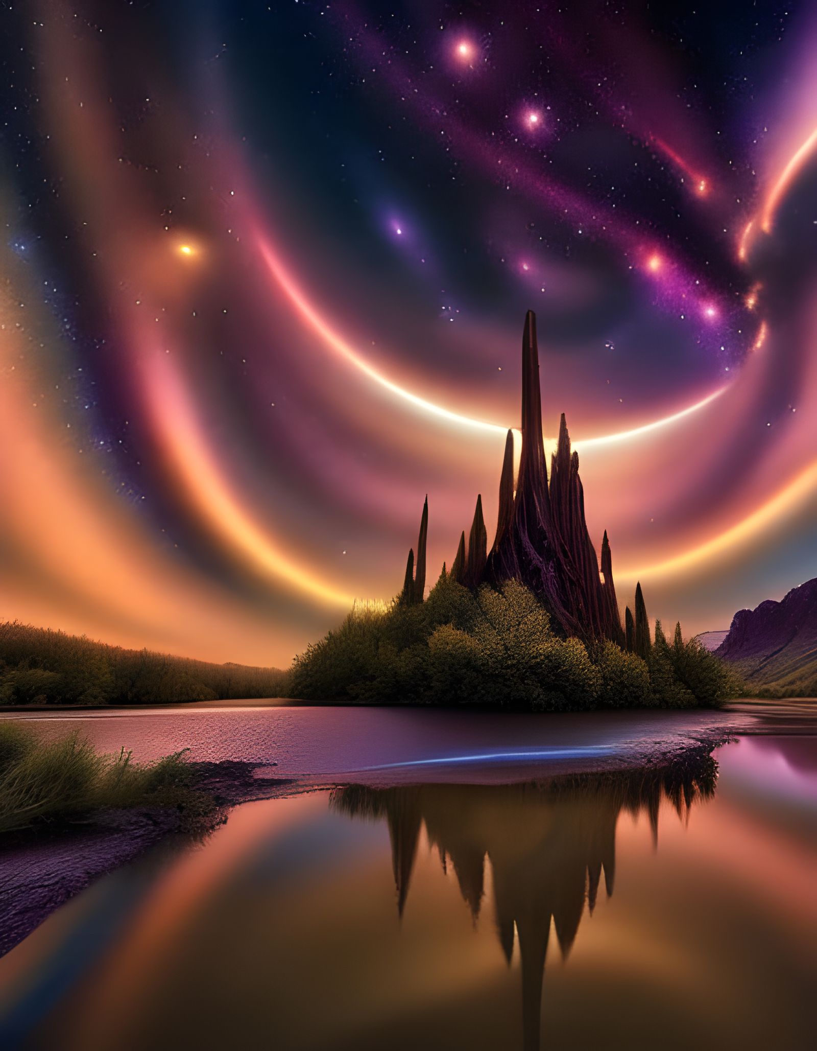 Epic Alien Landscape