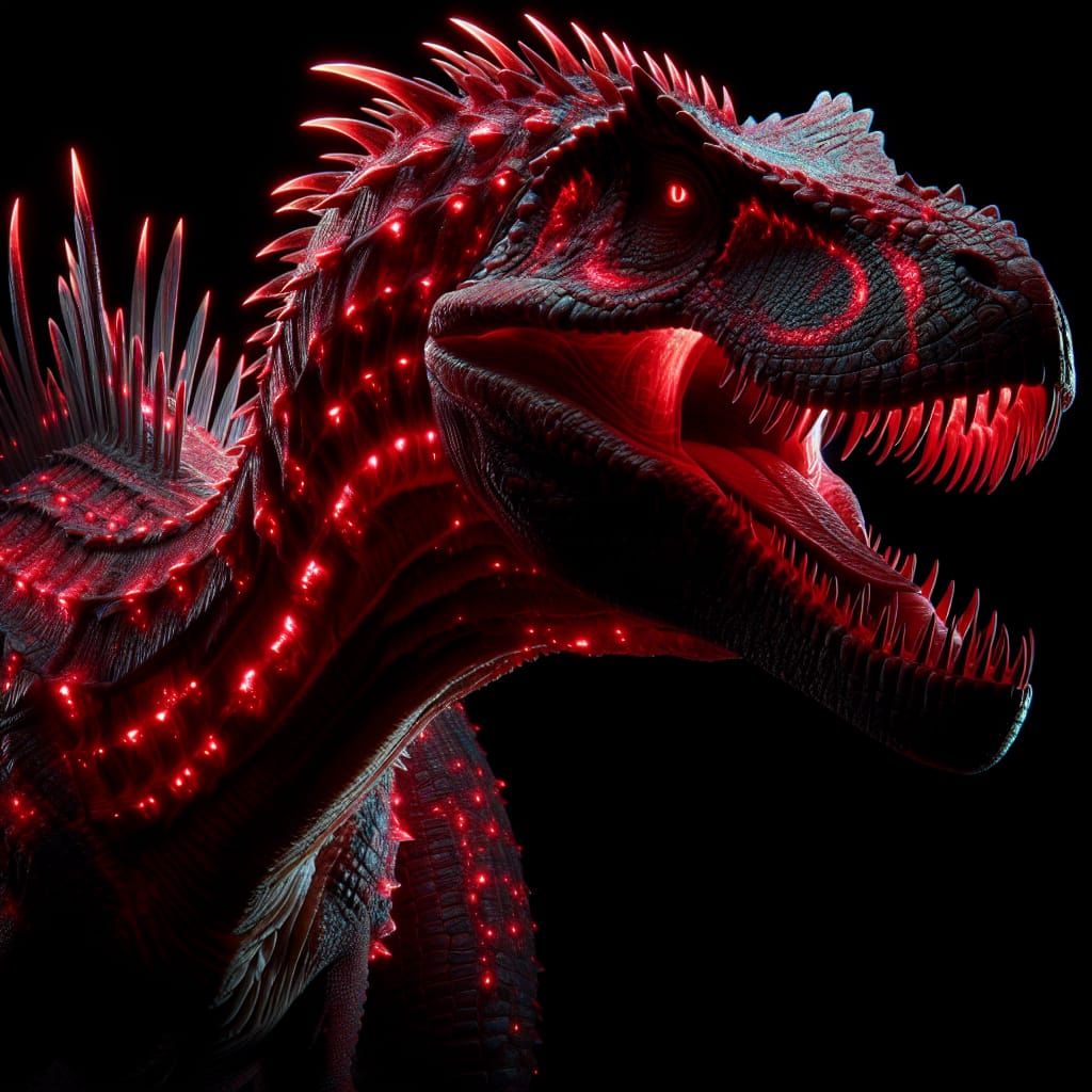 Bioluminescent Mosasaurus in Ultra HD