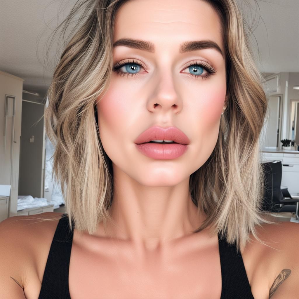 Lip Filler Results: A Cosmetic Enhancement Close-Up