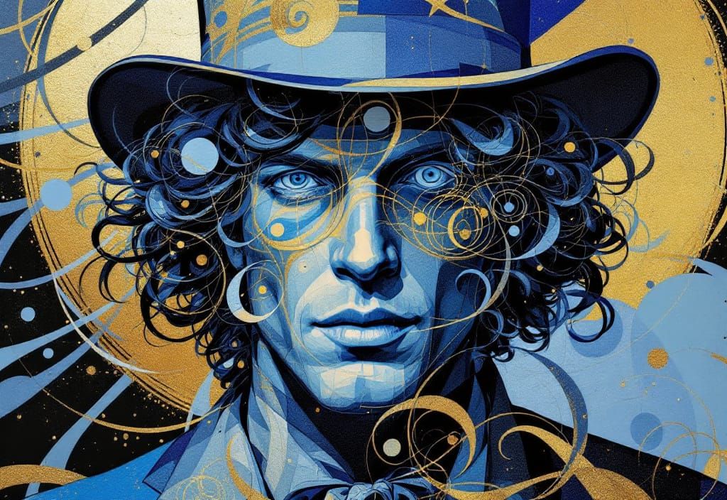 Wizard of Oz in Art Deco Style