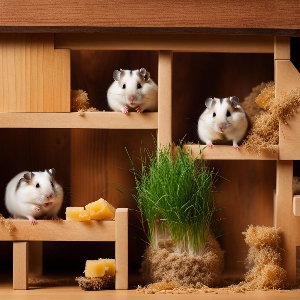 Greenhouse of Growing Hamsters: A Whimsical Concept