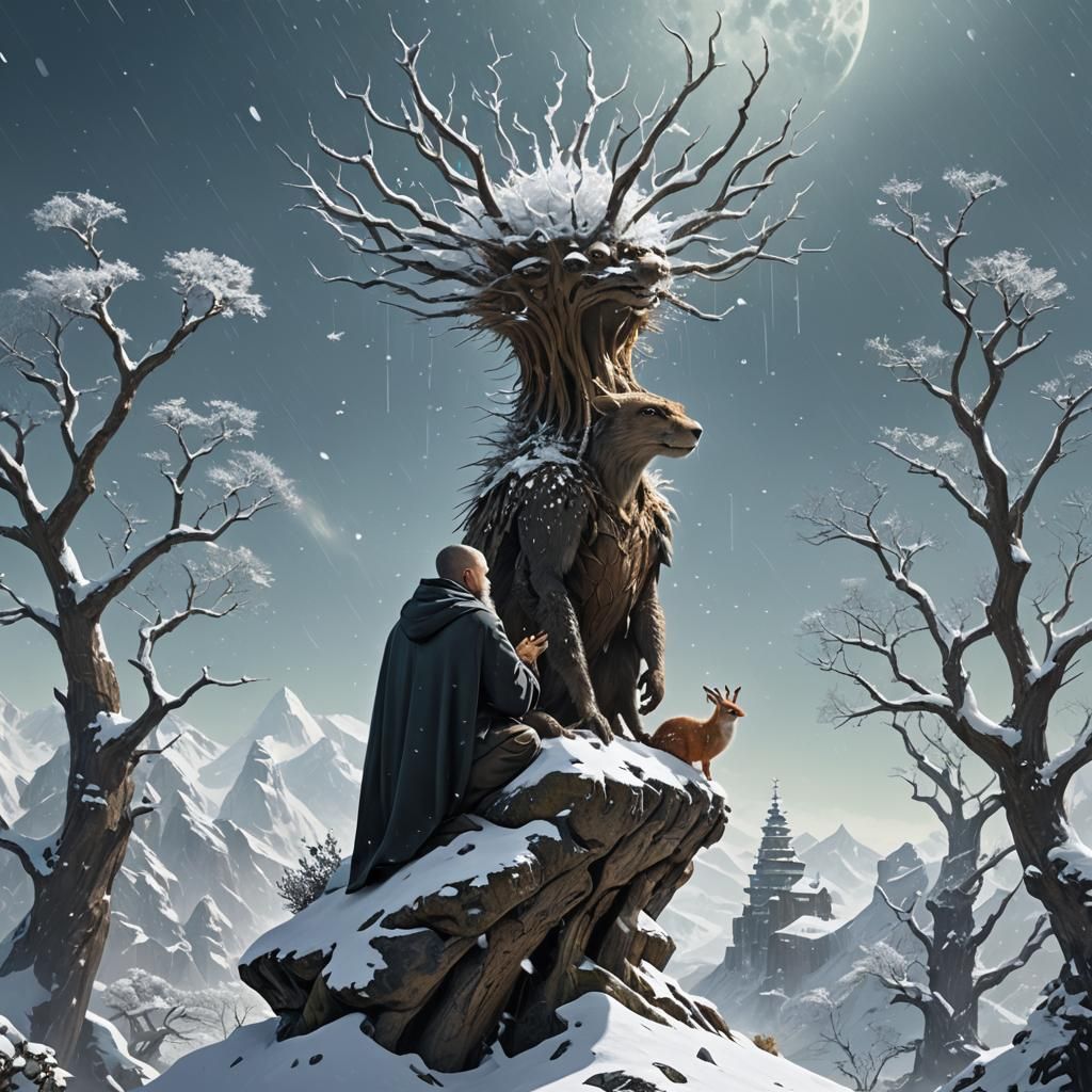 Fantastical Sweti Digital Matte Painting