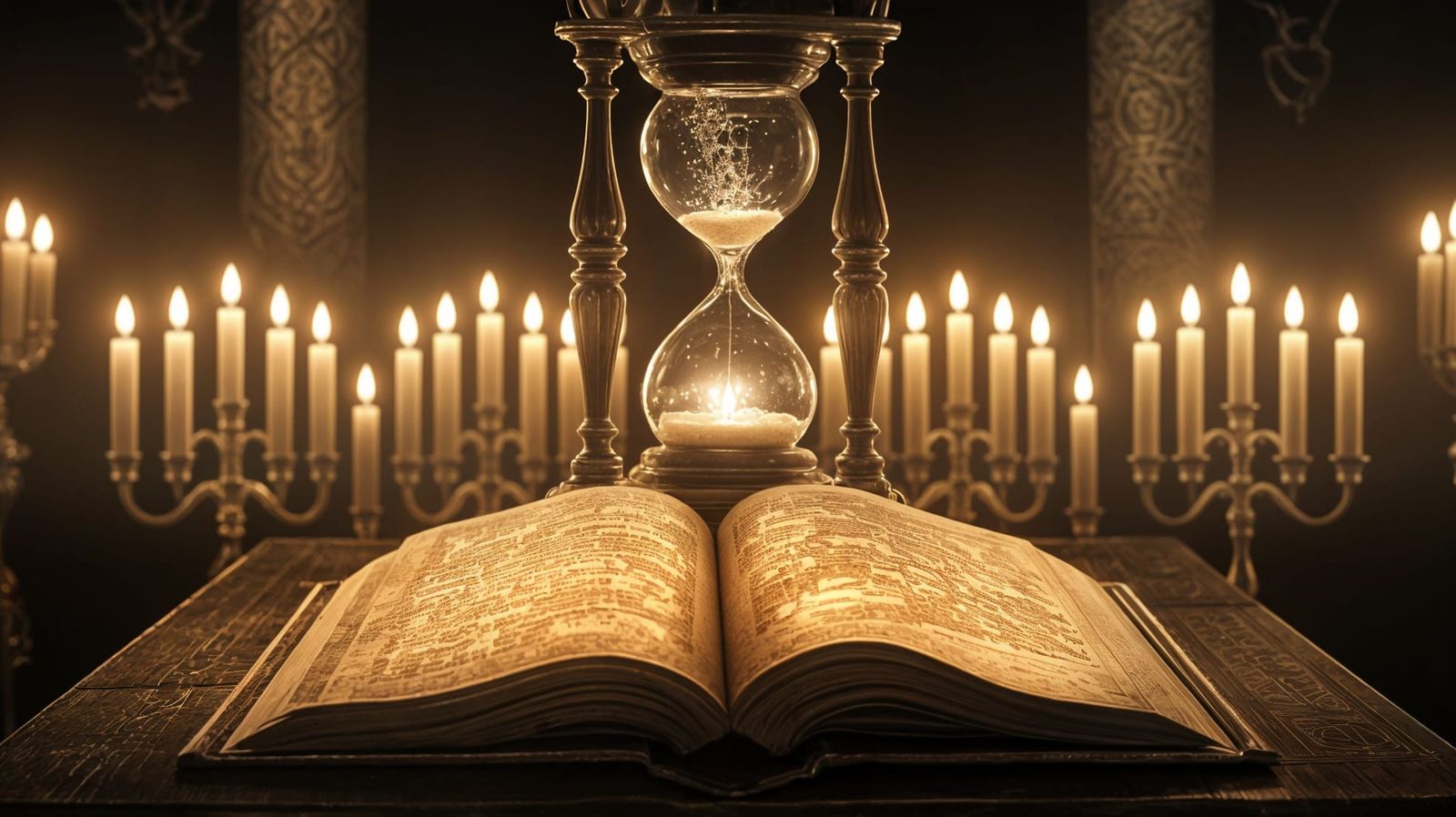 Ethereal Wizard's Study in Candlelight