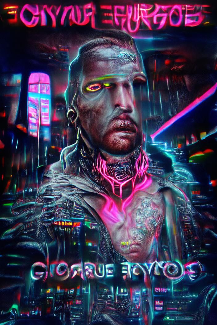 Cyborg From the Future synthwave