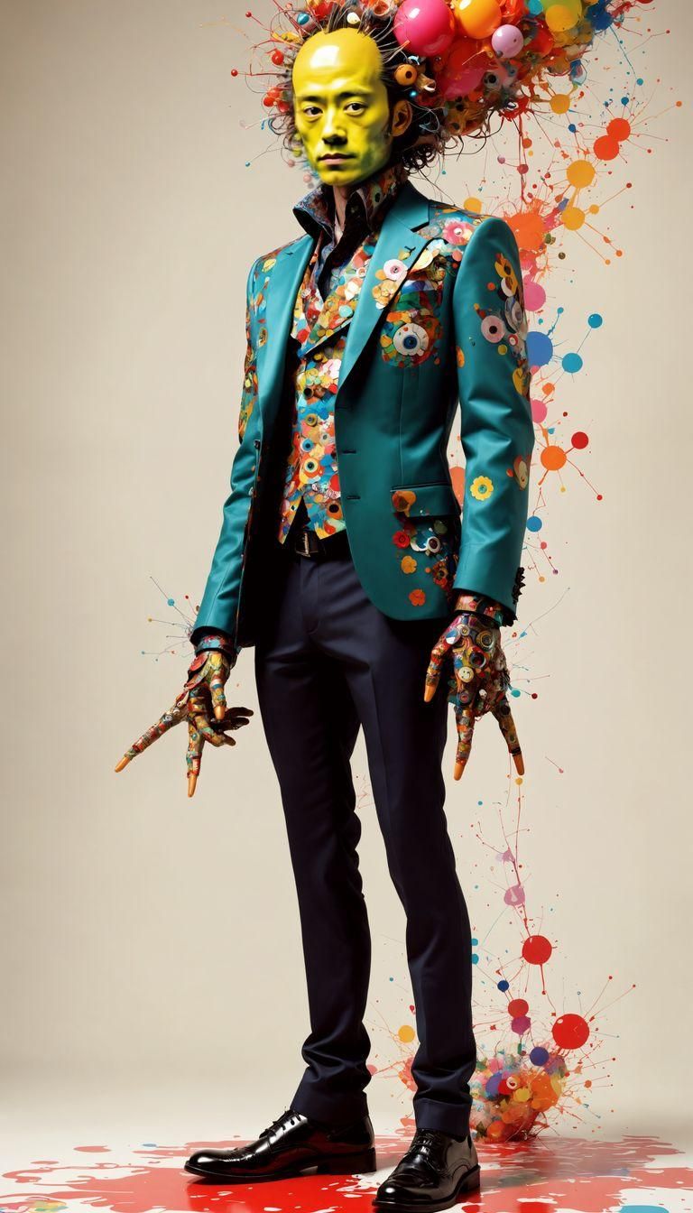 Avant-Garde Fashion Inspired by Kusama and Murakami