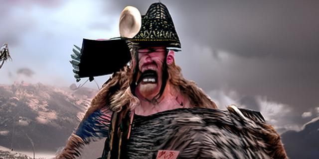 Angry Viking in Sombrero: A Cultural Clash