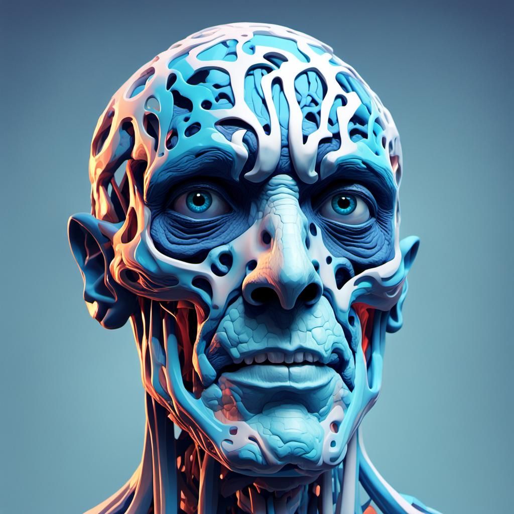 Passions and Temptations in Acrylic Art Style