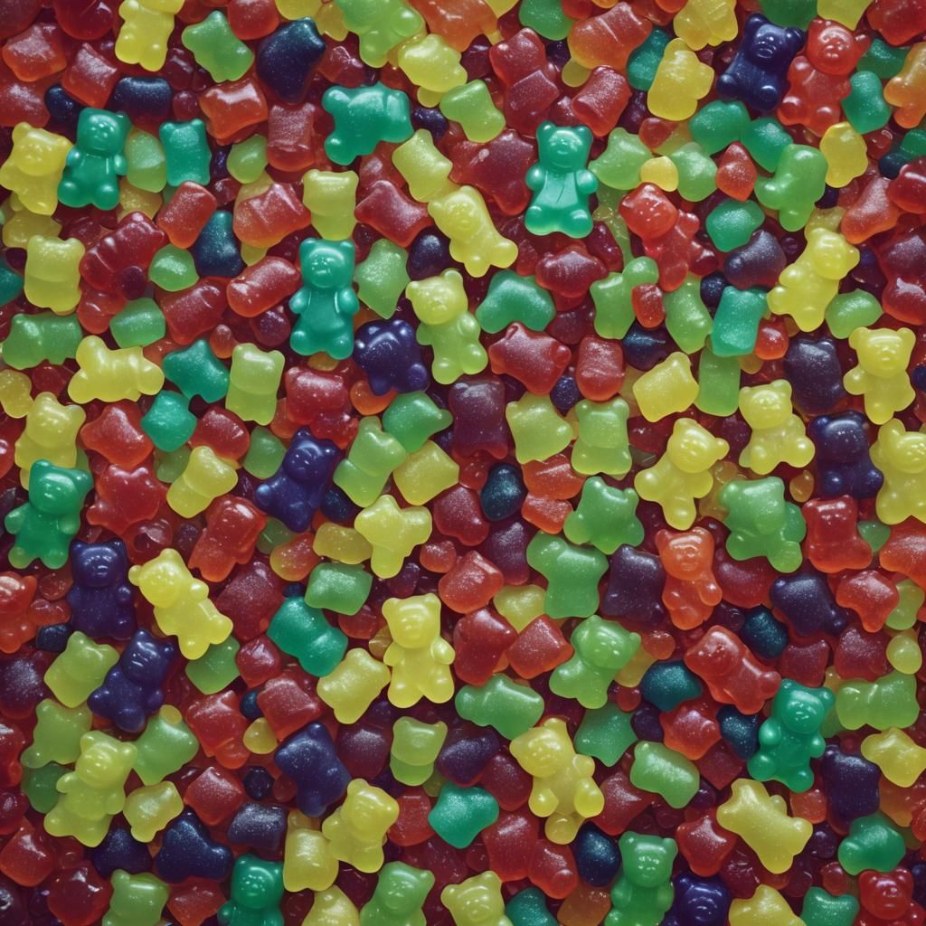 Gummy Bear Cinematic Film Still