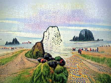 Pointillist Beaches at La Push, Pacific Northwest