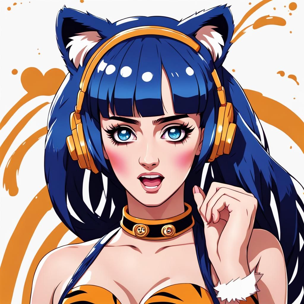 Katy Perry Roar: Anime Tiger Cosplay