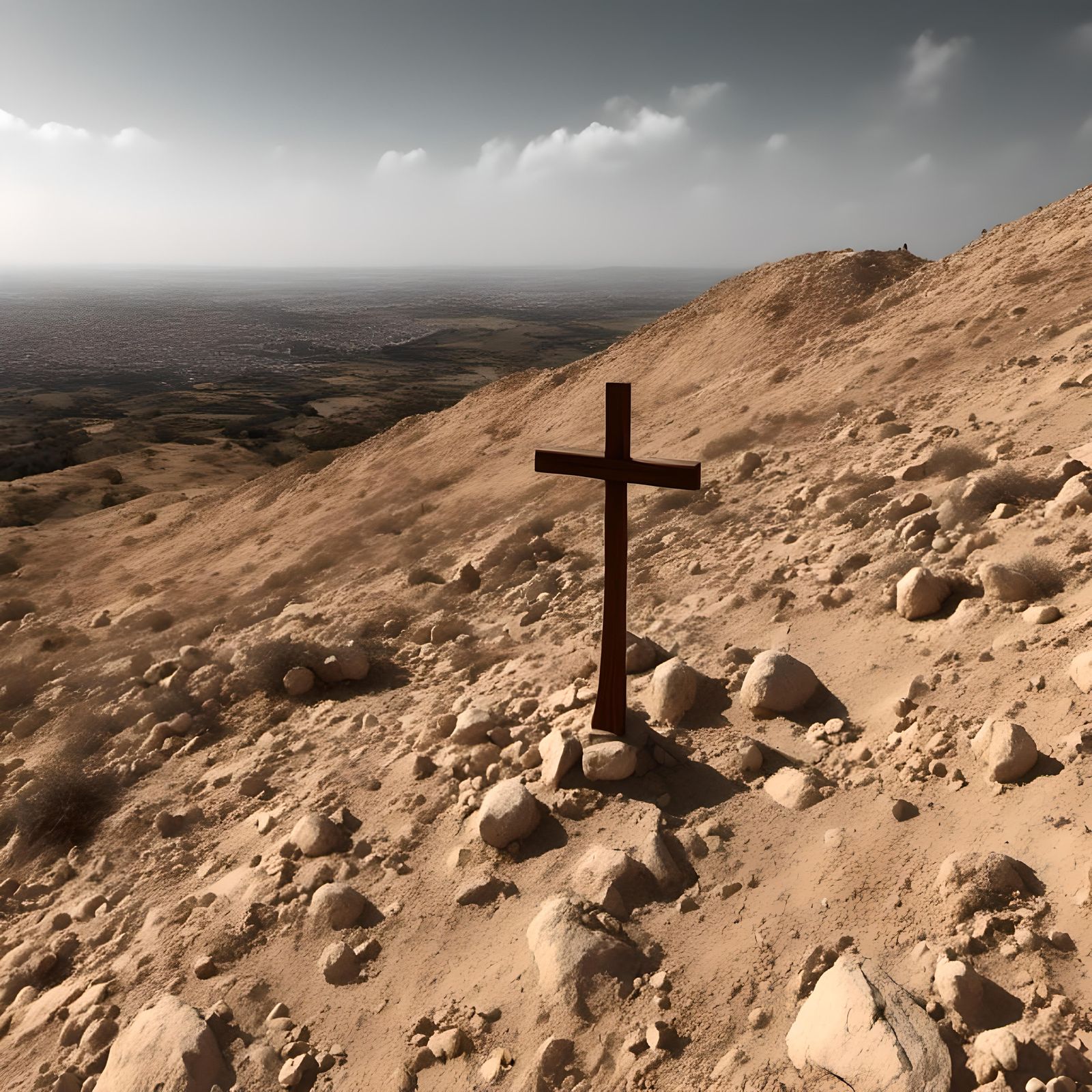 Golgatha Cross in Israel