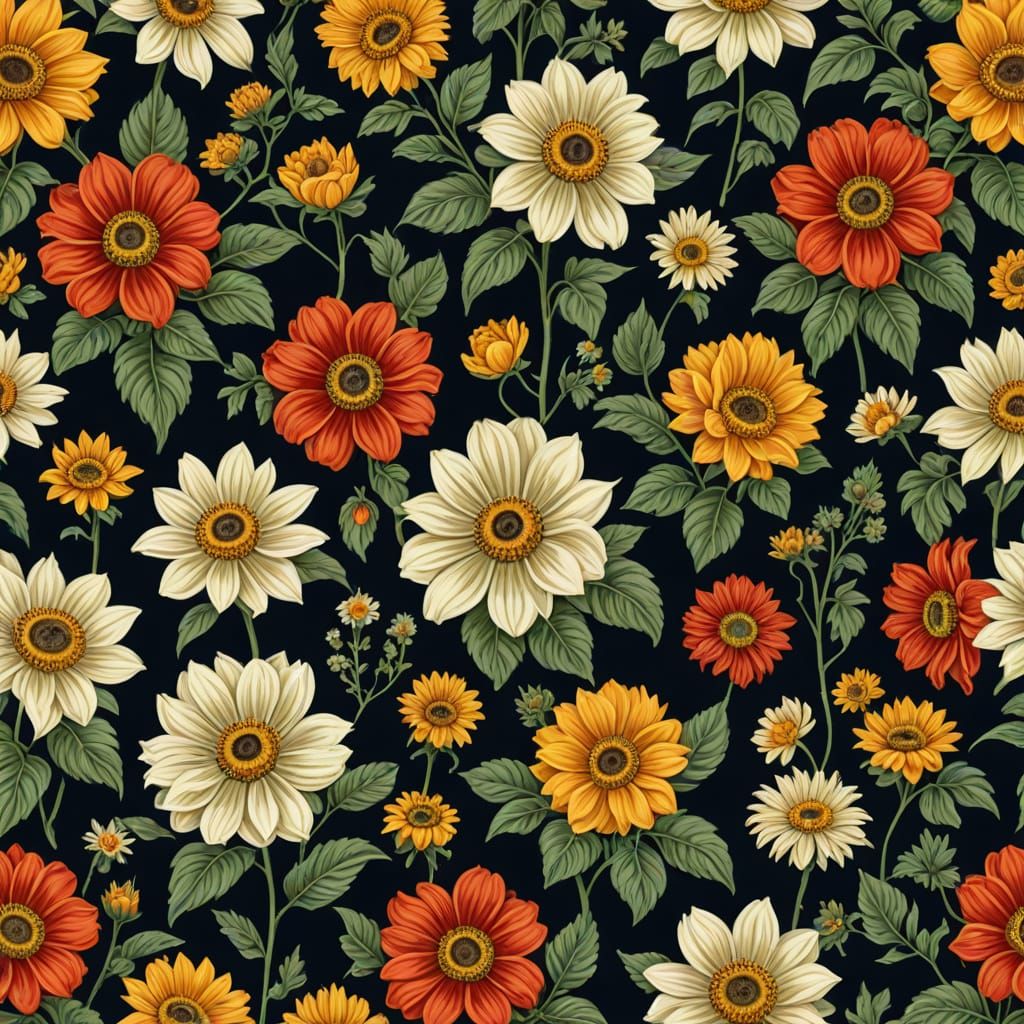 Abstract Digital Art with Glowing Text Elements