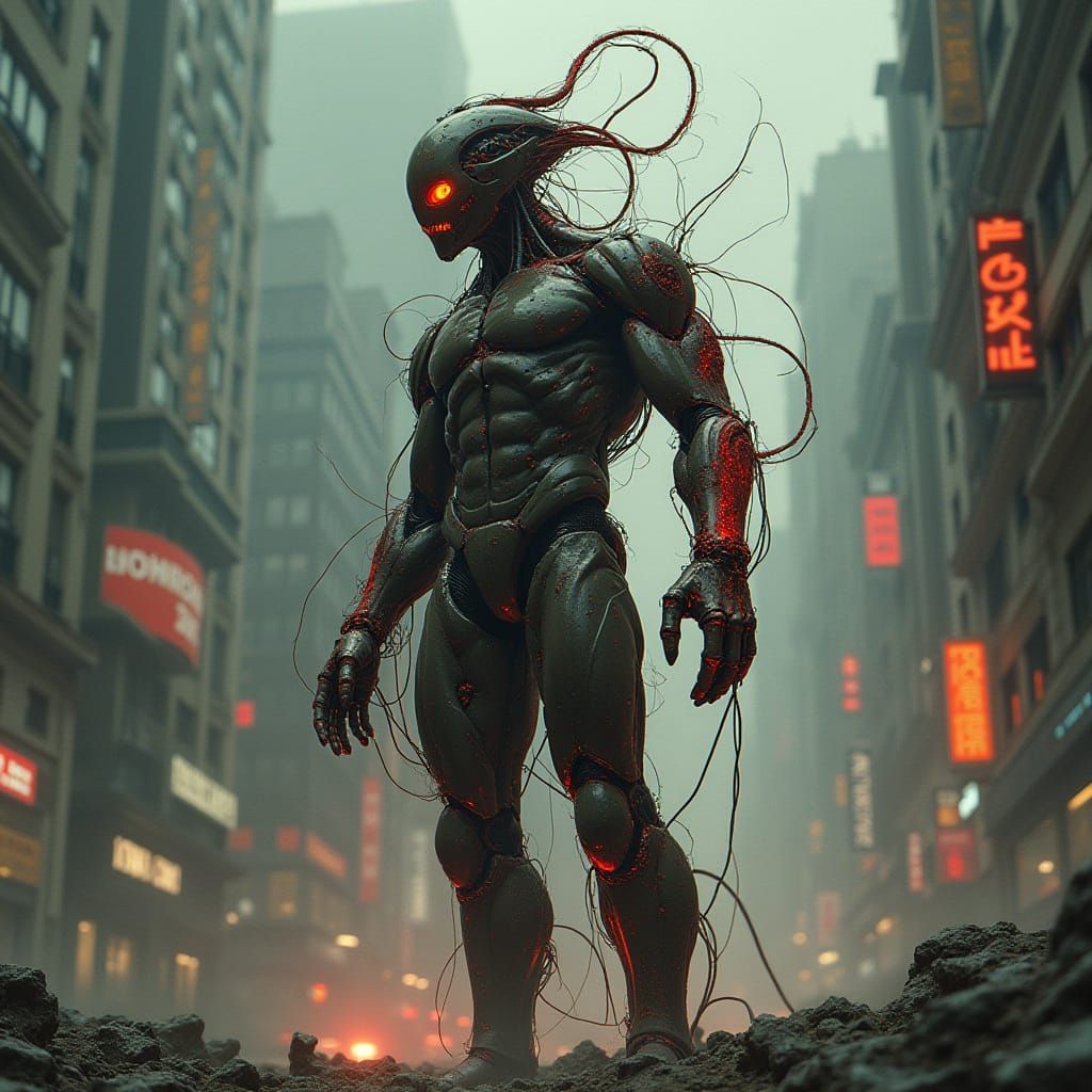 Hades Reimagined as a Cybernetic Horror