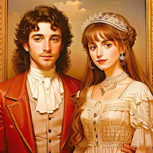 Classic Portrait: Man and Woman Together