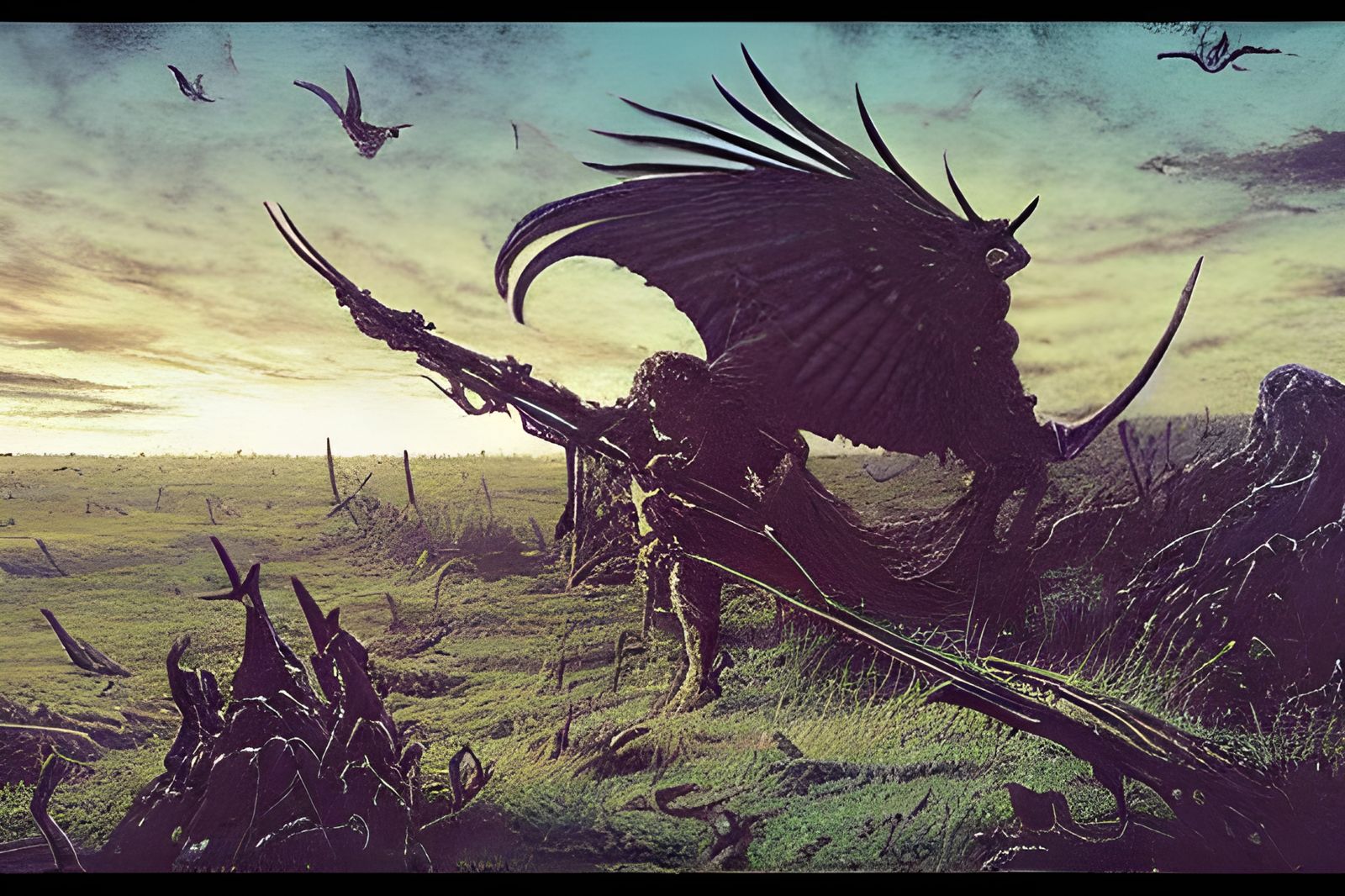 Lucifer in Post-Apocalyptic Hunting Grounds