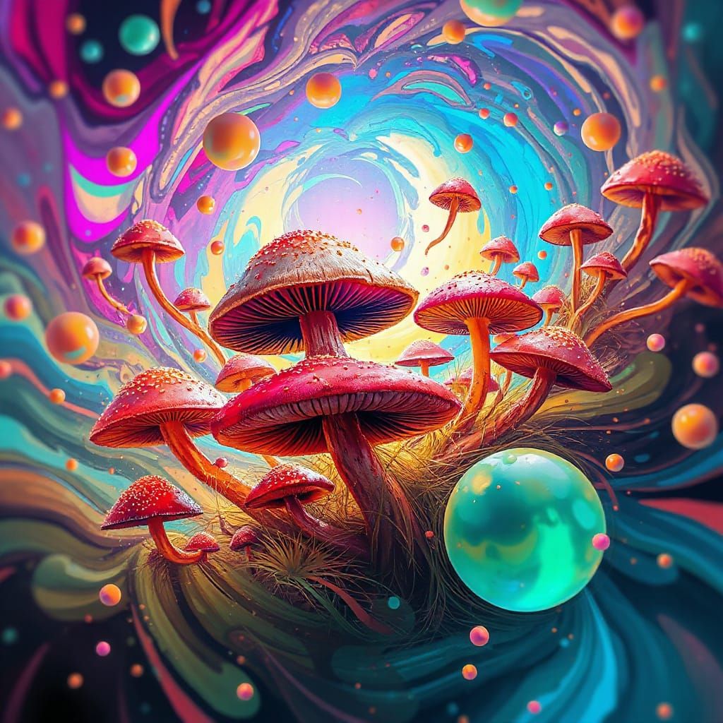 rainbow mushrooms maelstrom