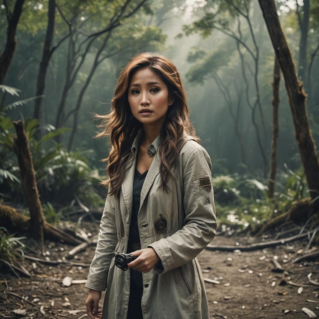 Brenda song as the most gorgeous woman in the world.