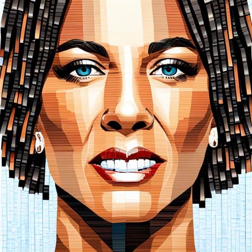 Piano Key Portrait: Musical Likeness