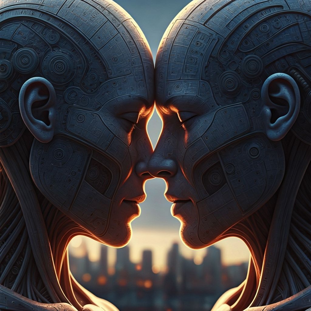 Synthetic Humans Express Affection in Hyperrealistic Digital...
