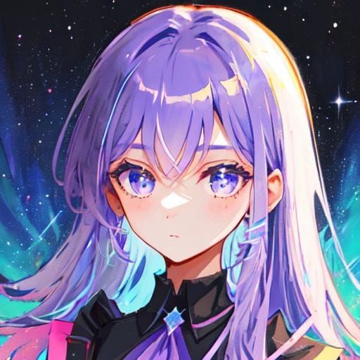 Majestic Galaxy Guardian Amidst Cosmic Clouds