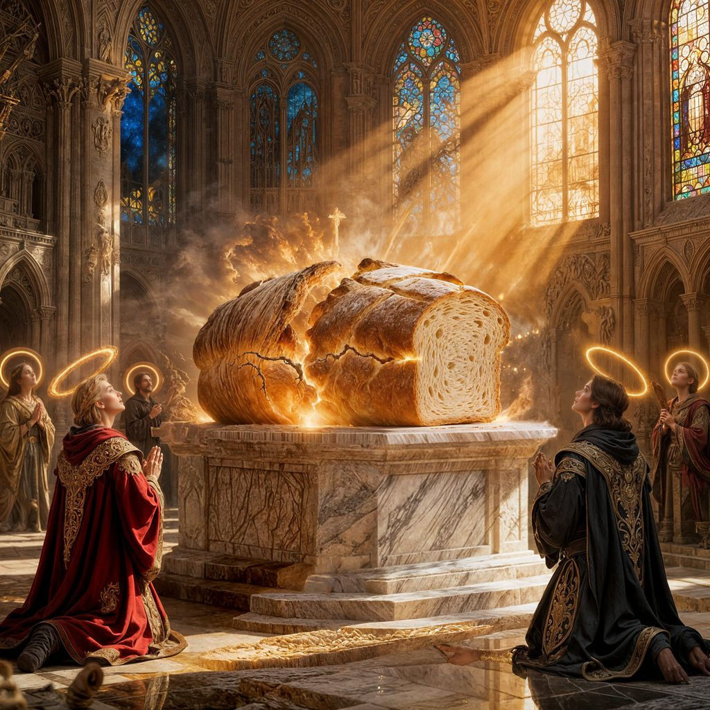Magical Loaf of Bread as Holy Relic