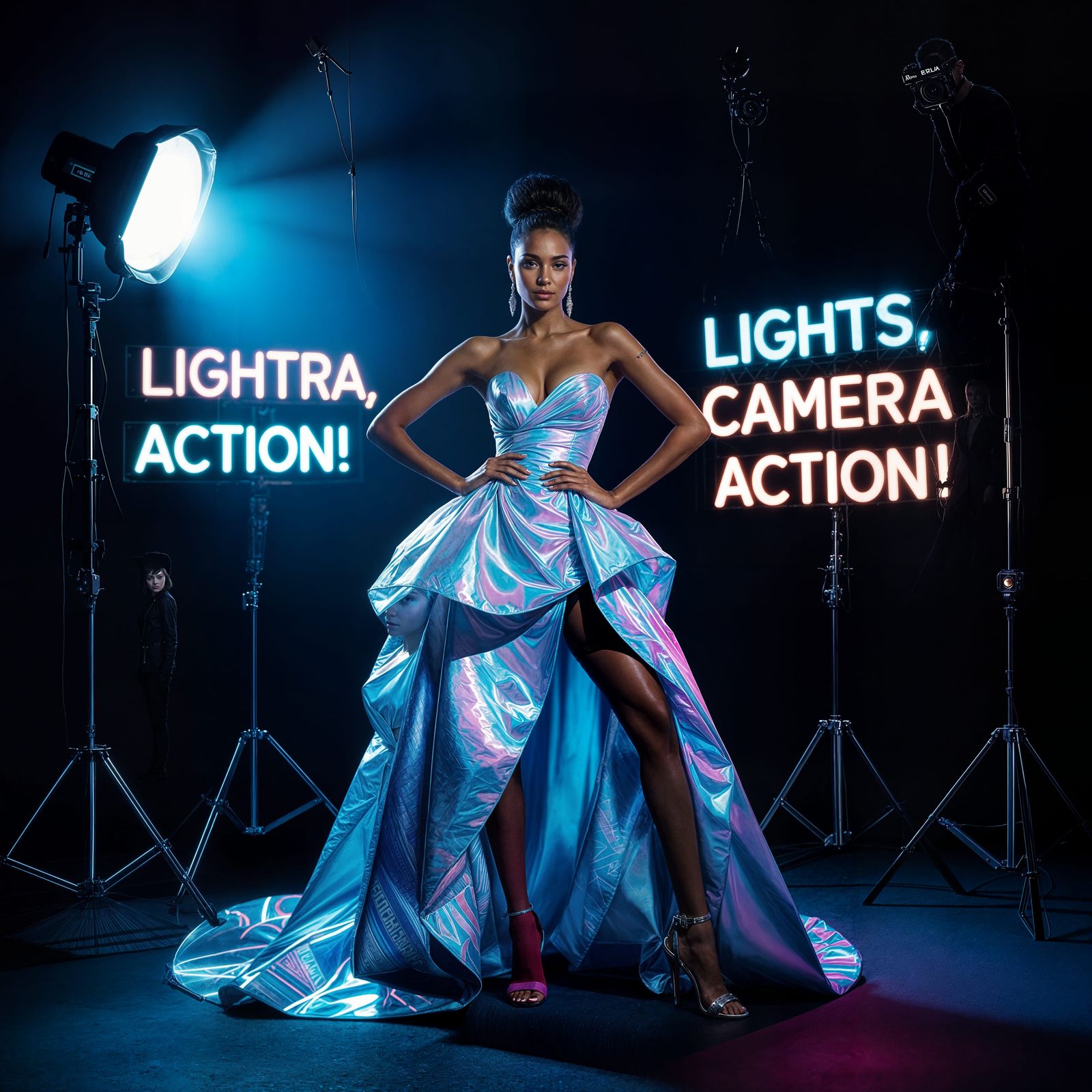 Lights Camera Action Fashion: A Glamorous Scene