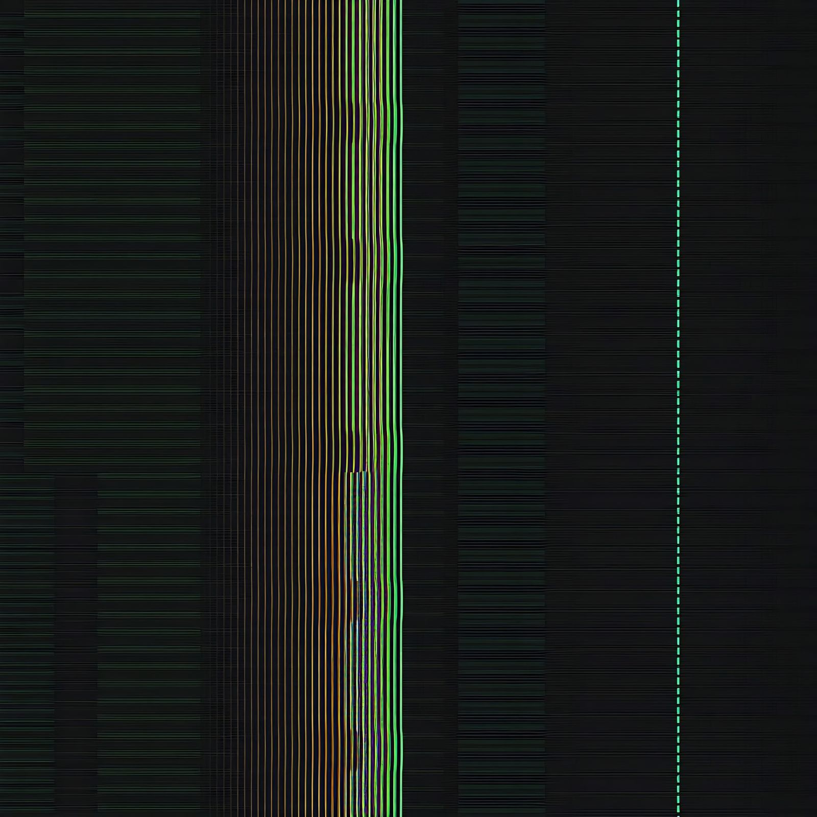 Surreal Disintegration with Evolving Patterns