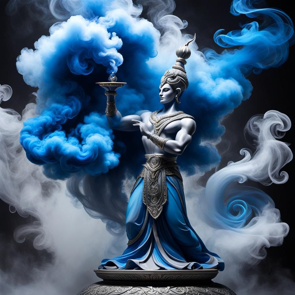 Blue Smoke Genie #4