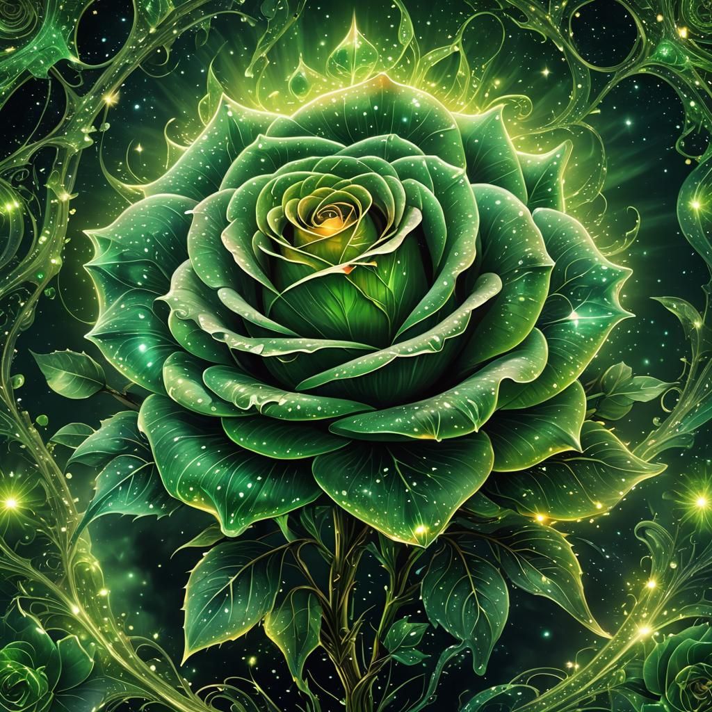 Green Rose