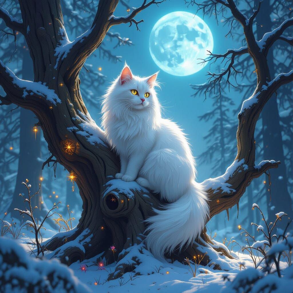 cat moon