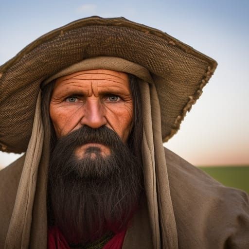 A medieval Hungarian peasant