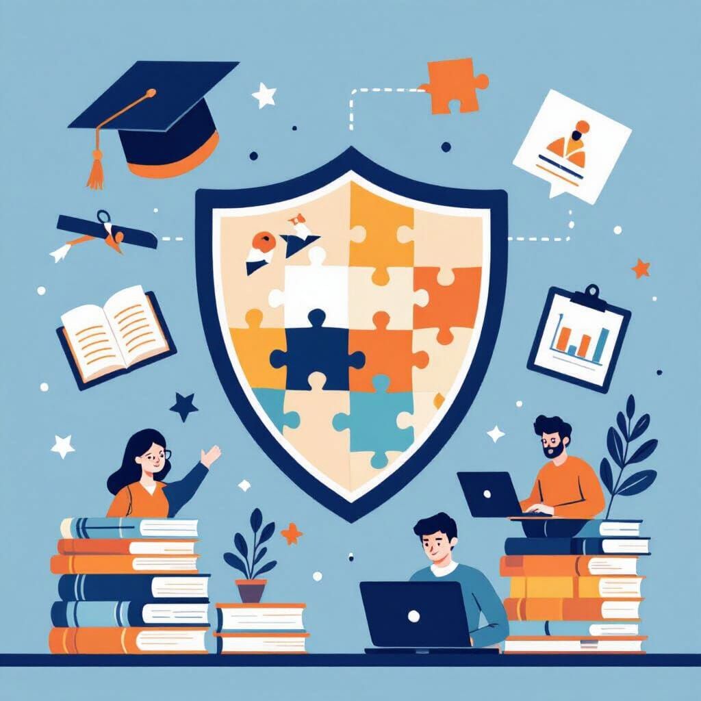 Top 5 Risks in Modern Education Infographic