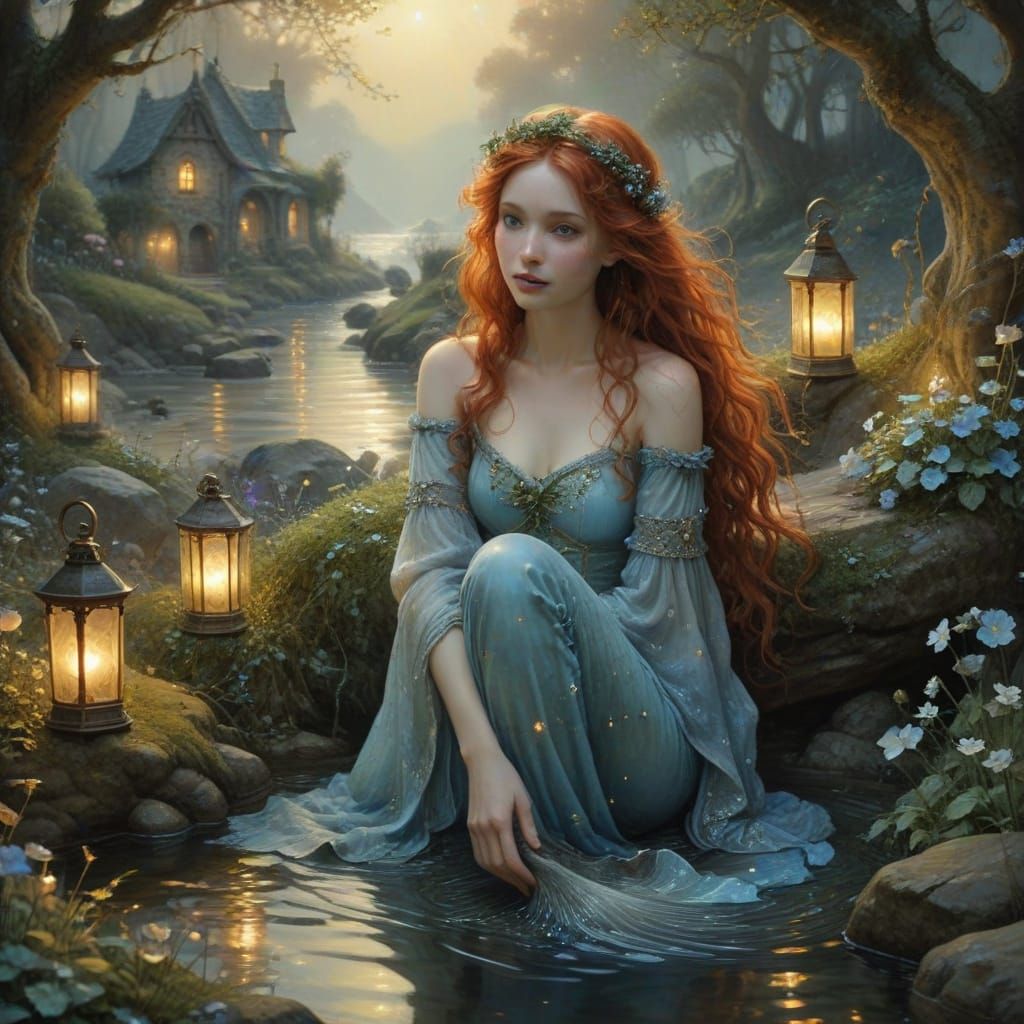 Mermaid in Storybook Village