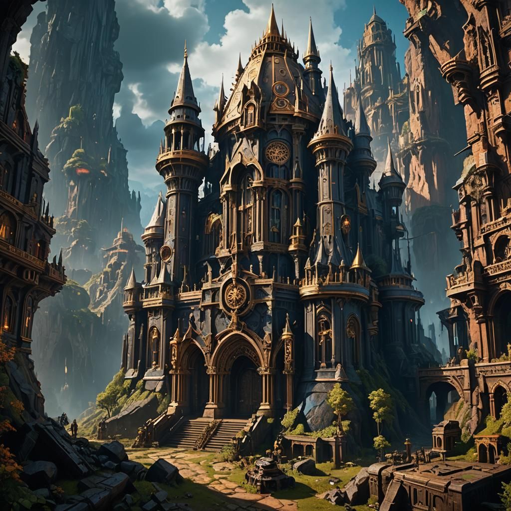 Warhammer 40k Matte Painting in Unreal Engine 5