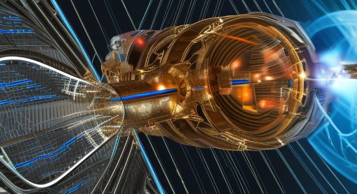 Detailed Quantum Jump Engine for Dimensional Travel