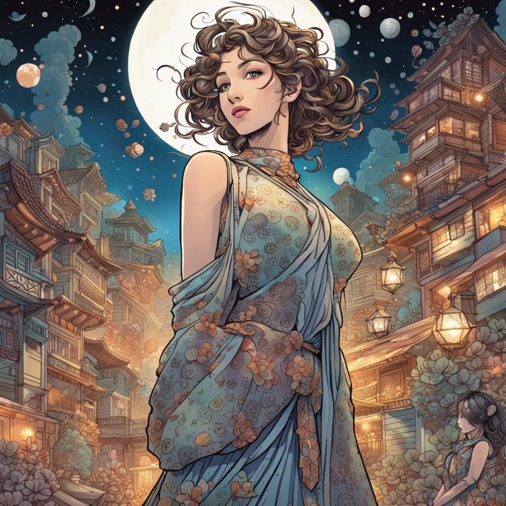 beautiful comic panel... (a Village challenge)