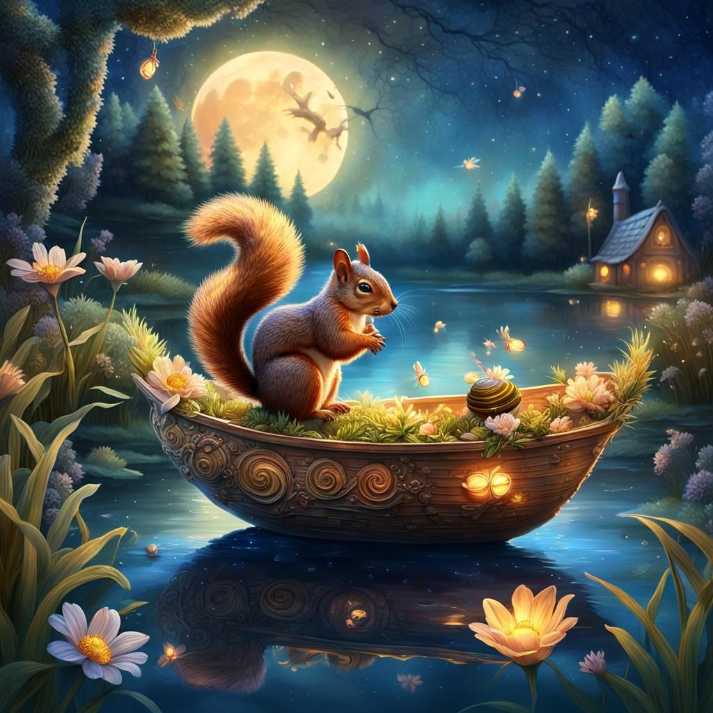 snail terrarium boat