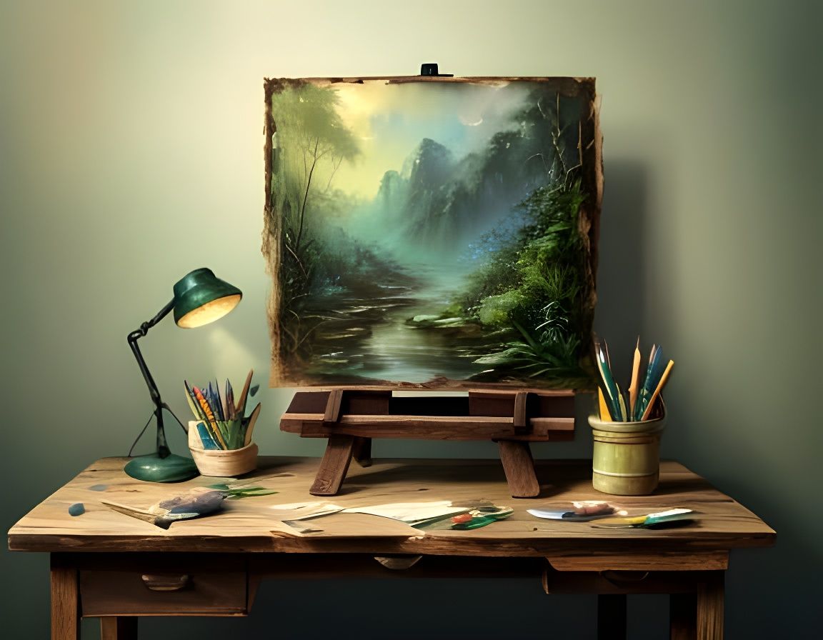 Magical Pencil Transforms into Vibrant Rainforest