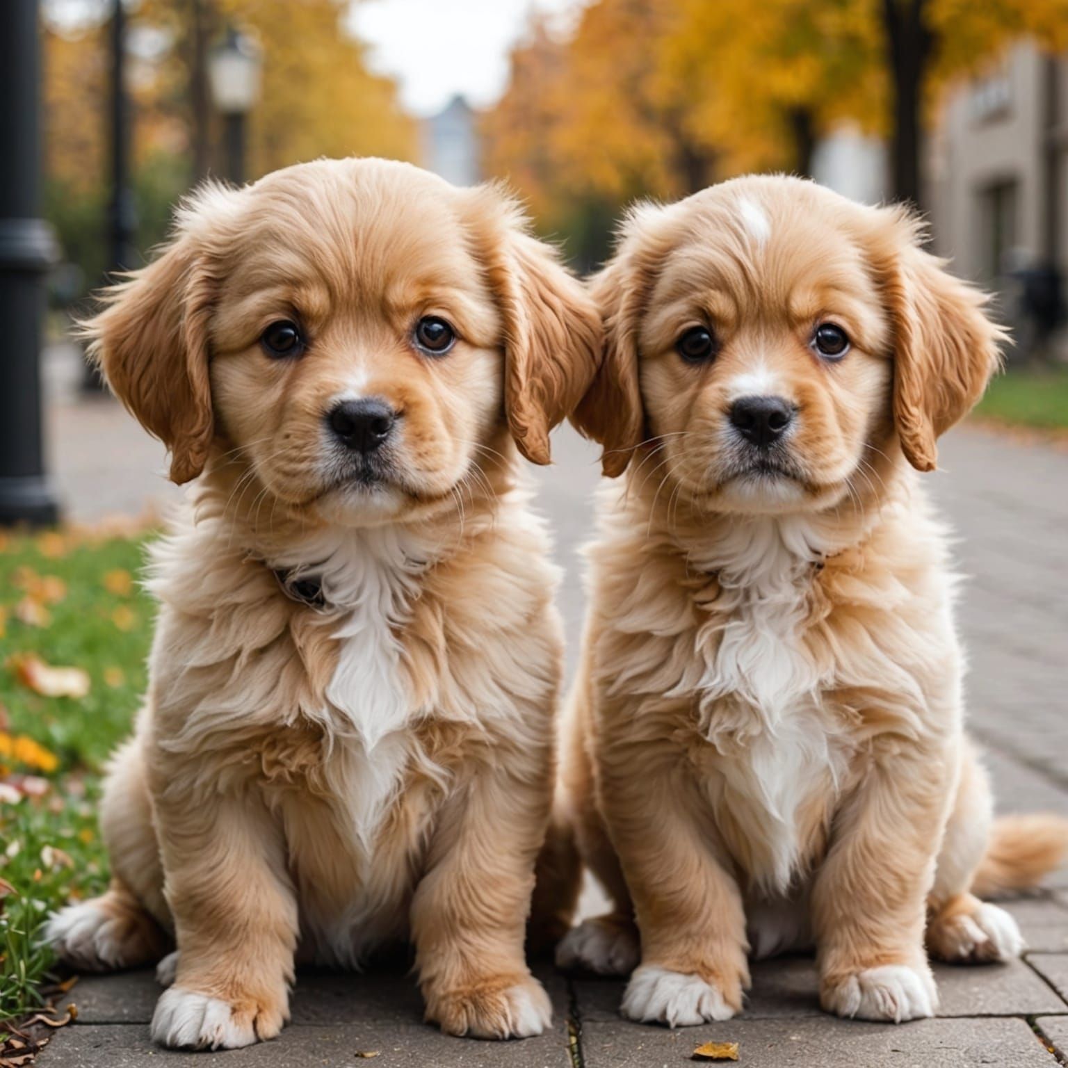 Picture of Adorable Dogs