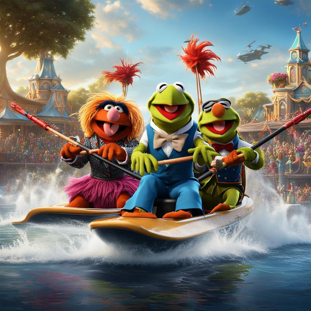 Watershow in “Muppet Wonderland”