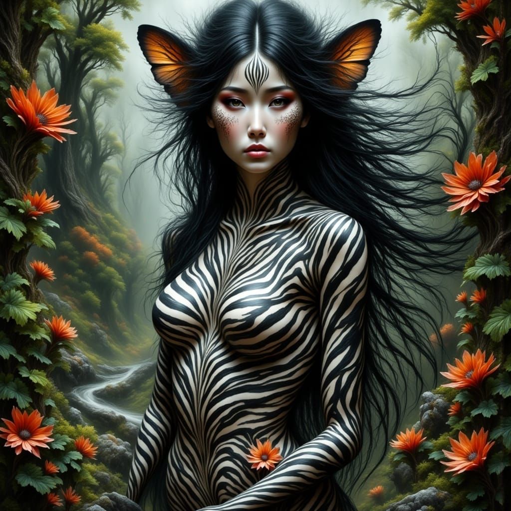 Mysterious Goddess of the Wildwood