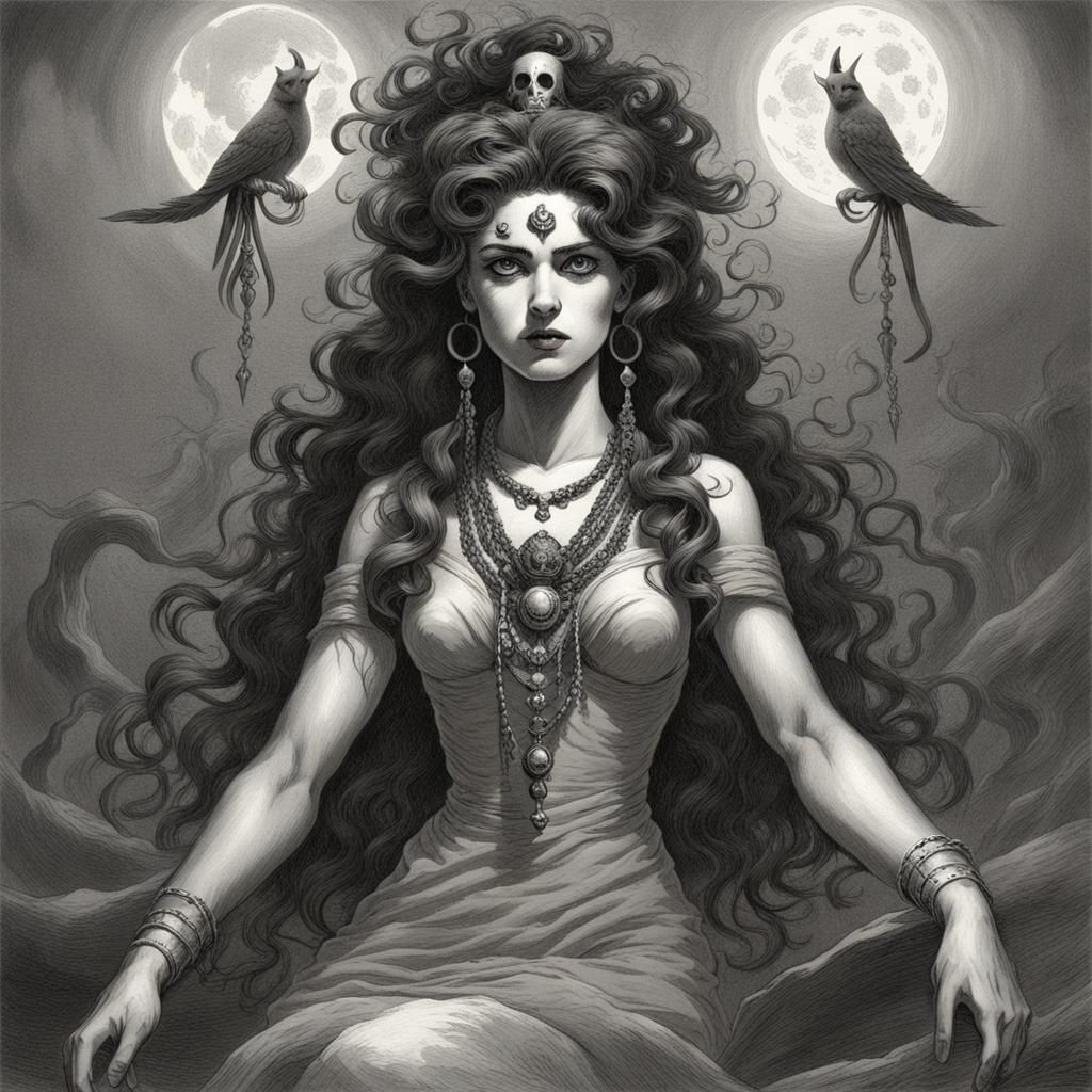 Sailor Jupiter as a Voodoo Goddess