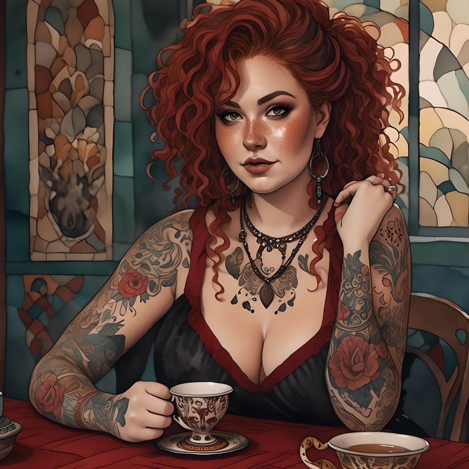 Tea time with Lady Flo