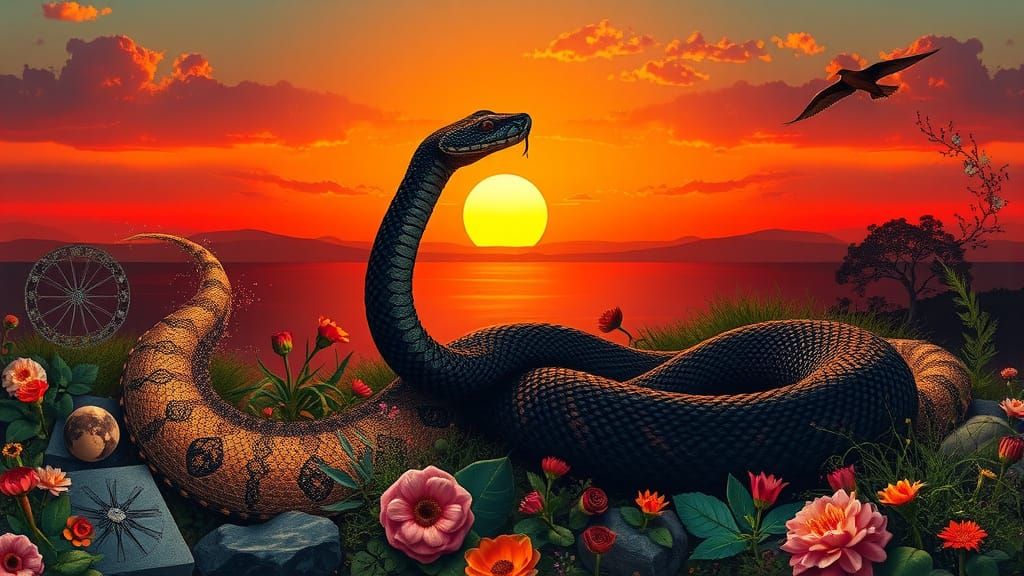 Ethereal Rhytidocaulon Macrolobum Creatures in Sunset Splend...