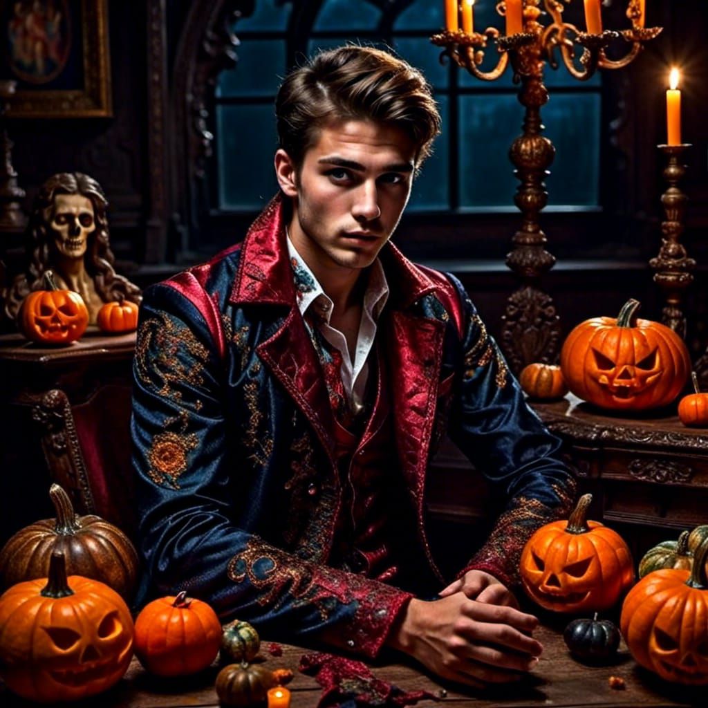 Handsome SB at Halloween